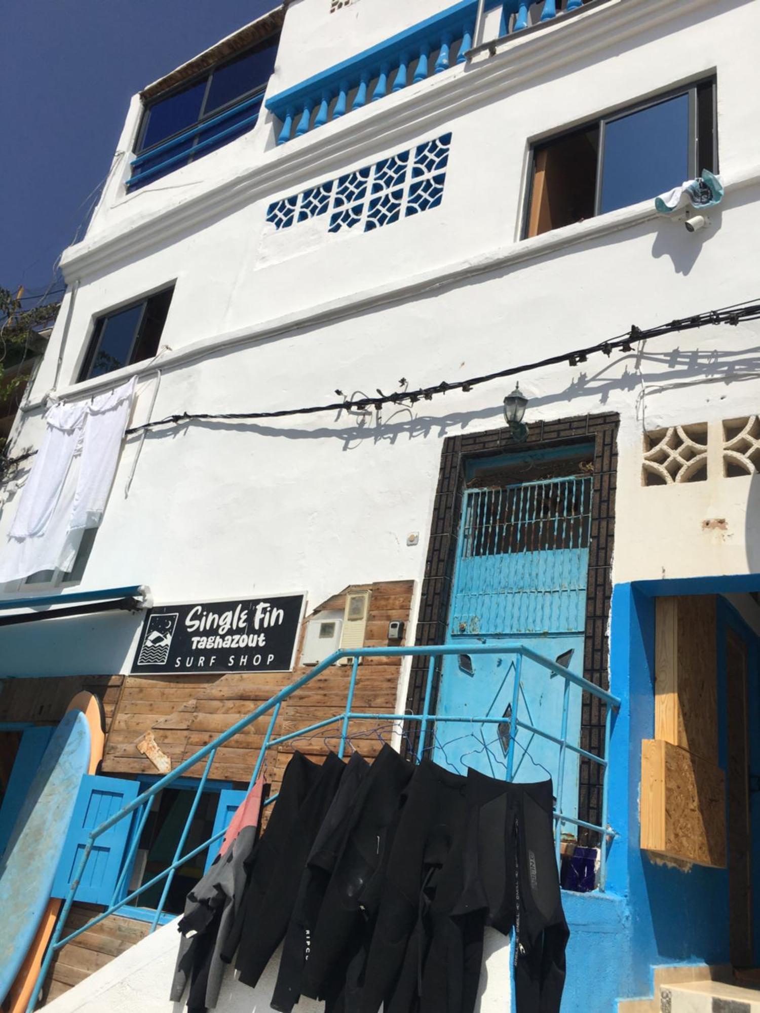 Nizar Surf Morocco Hostel Taghazout Bagian luar foto