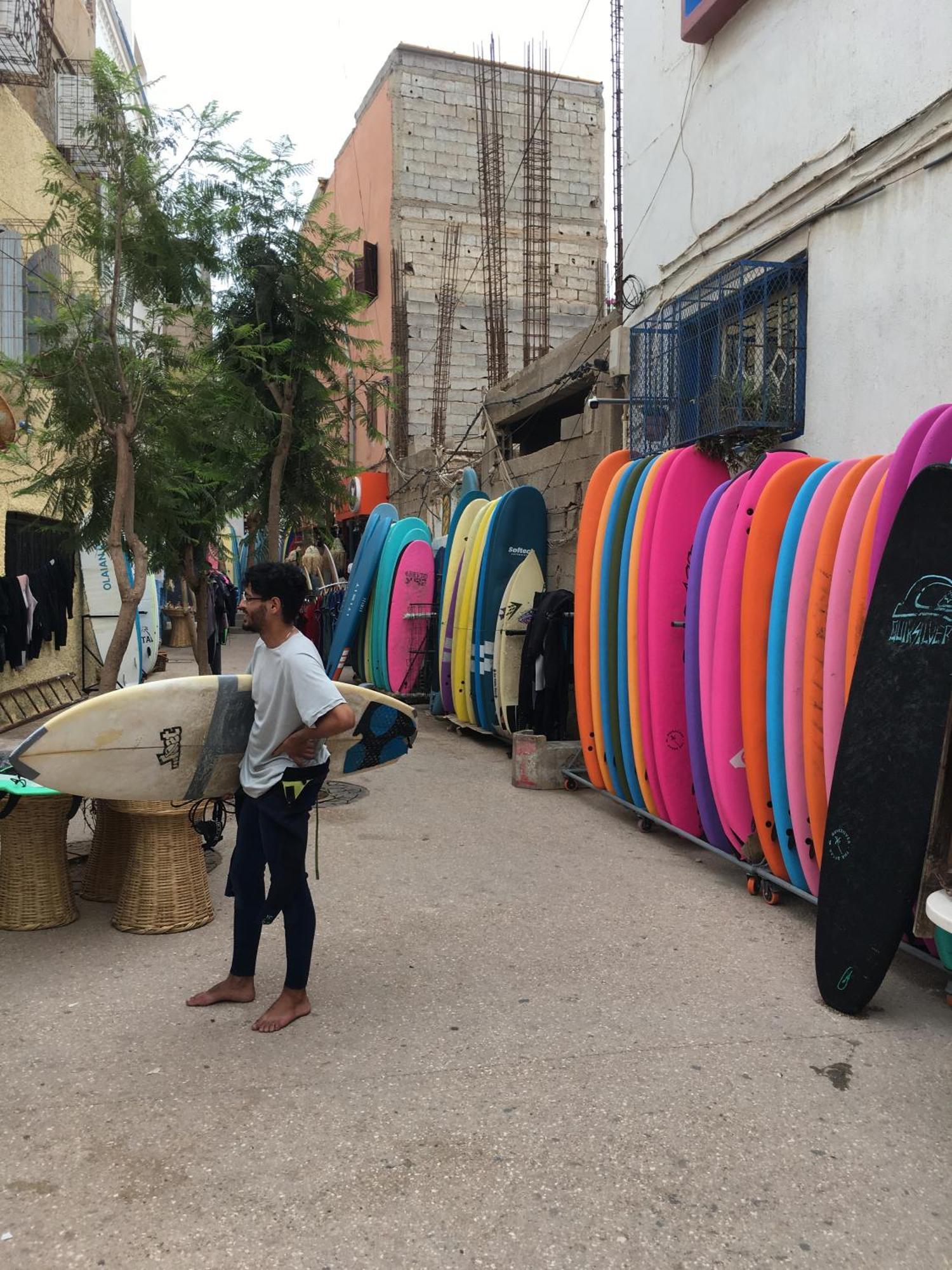 Nizar Surf Morocco Hostel Taghazout Bagian luar foto
