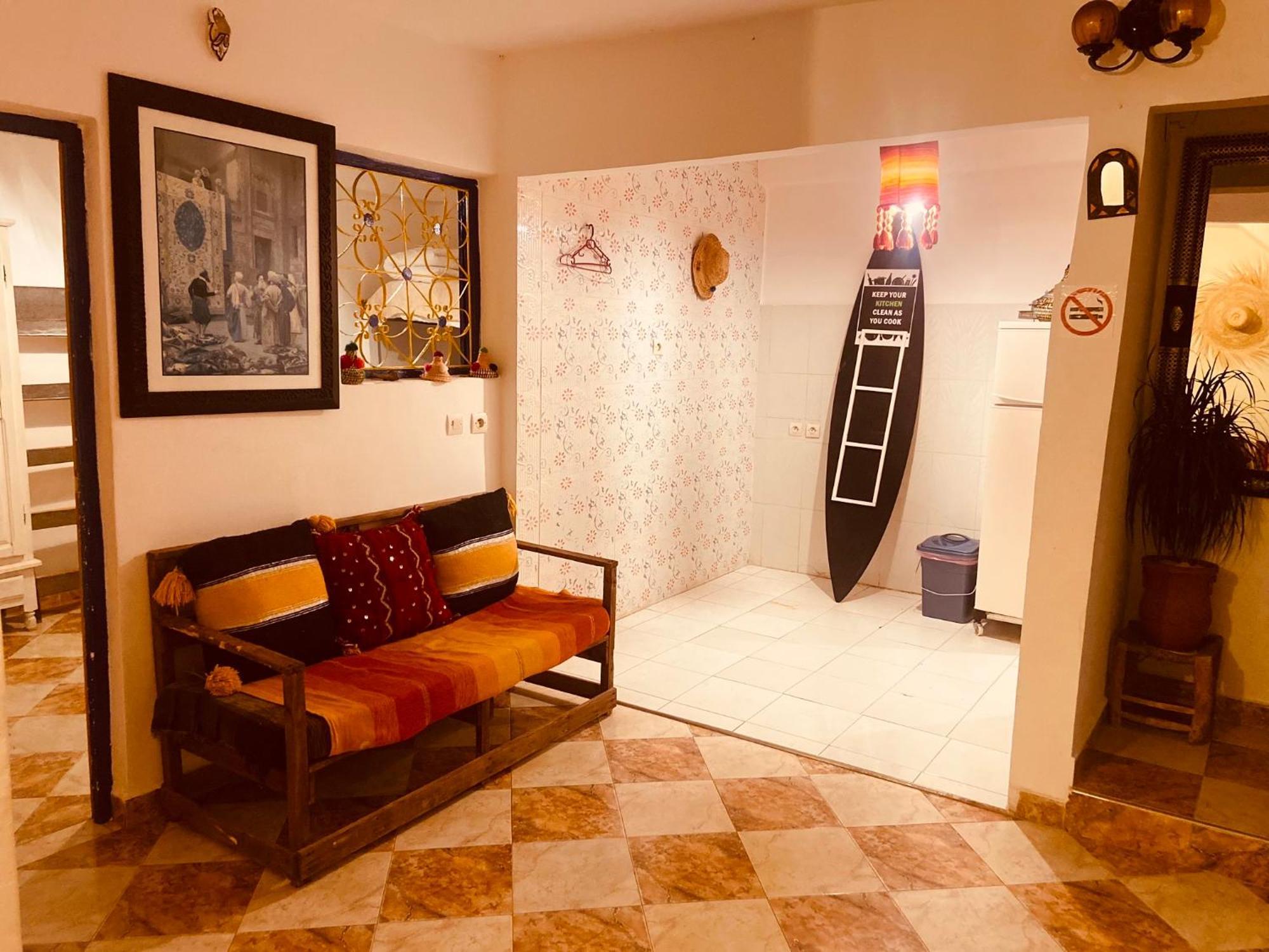 Nizar Surf Morocco Hostel Taghazout Bagian luar foto