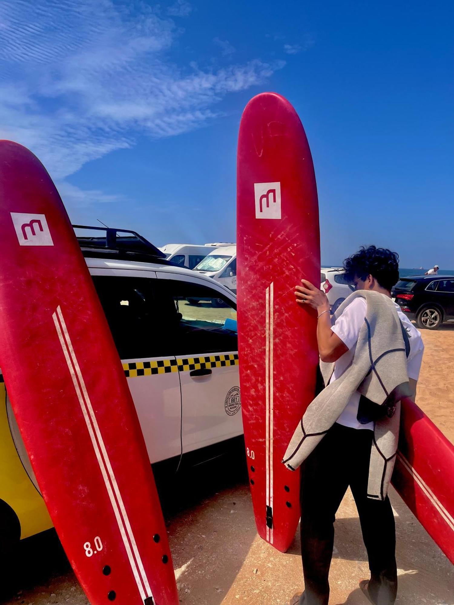 Nizar Surf Morocco Hostel Taghazout Bagian luar foto